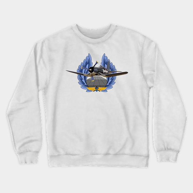 F4U Corsair Crewneck Sweatshirt by sibosssr